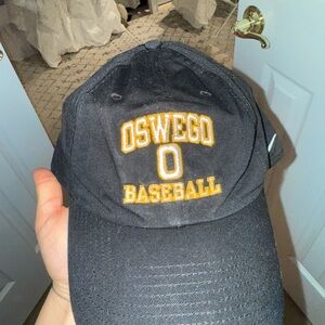 Oswego baseball Nike Black and Gold Baseball Cap